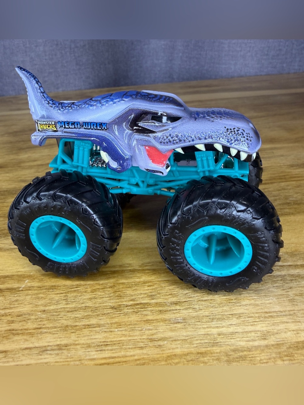 Hot Wheels Monster Truck Mega Wrex Toy Black Wheels